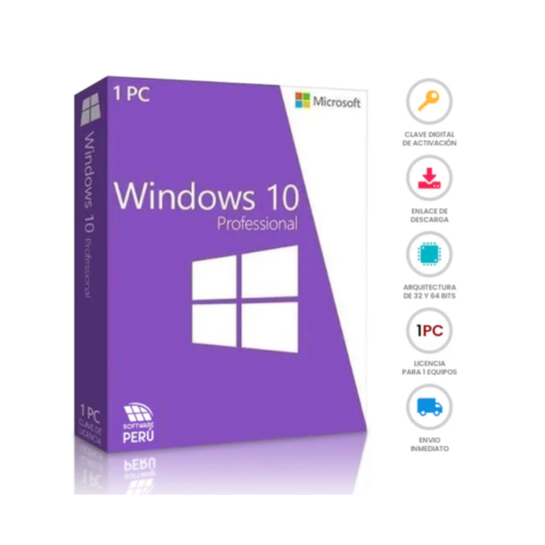 Licencia de windows 10 Original